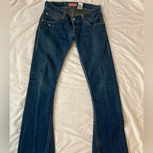 Levi’s y2k low rise boot cut jeans